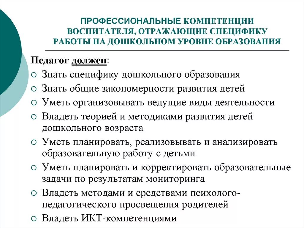 Профессионально педагогическое образование. Педагогическая компетентность воспитателя ДОУ В соответствии с ФГОС. Компетенции педагога ДОУ по ФГОС дошкольного образования. Педагог в системе дошкольного образования трансформация компетенции. Проф компетенции педагога дошкольного образования.