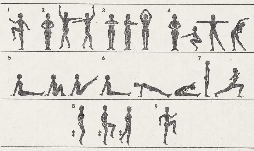 Шагающая зарядка. Комплекс угг (Утренняя гимнастика). Комплекс угг 10 упражнений. Комплекс утренней гигиенической гимнастики СССР. Утренняя гимнастика СССР комплекс упражнений.
