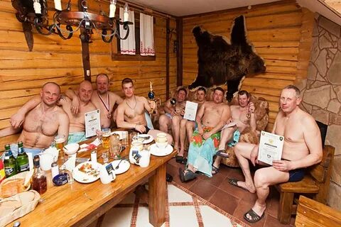 Баня в феврале