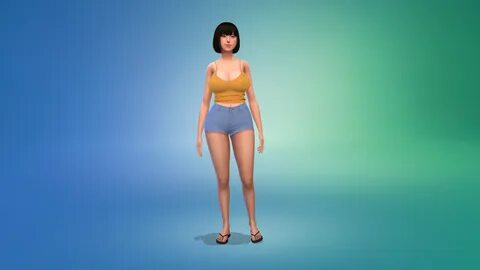 I made a girl base on a game that I found on the internet SUMMER - Countrys...