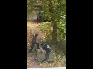 Рукой ломал доски