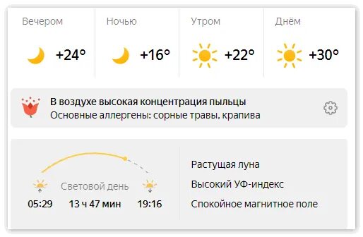 Прогноз погоды арзамасе на 10 дней