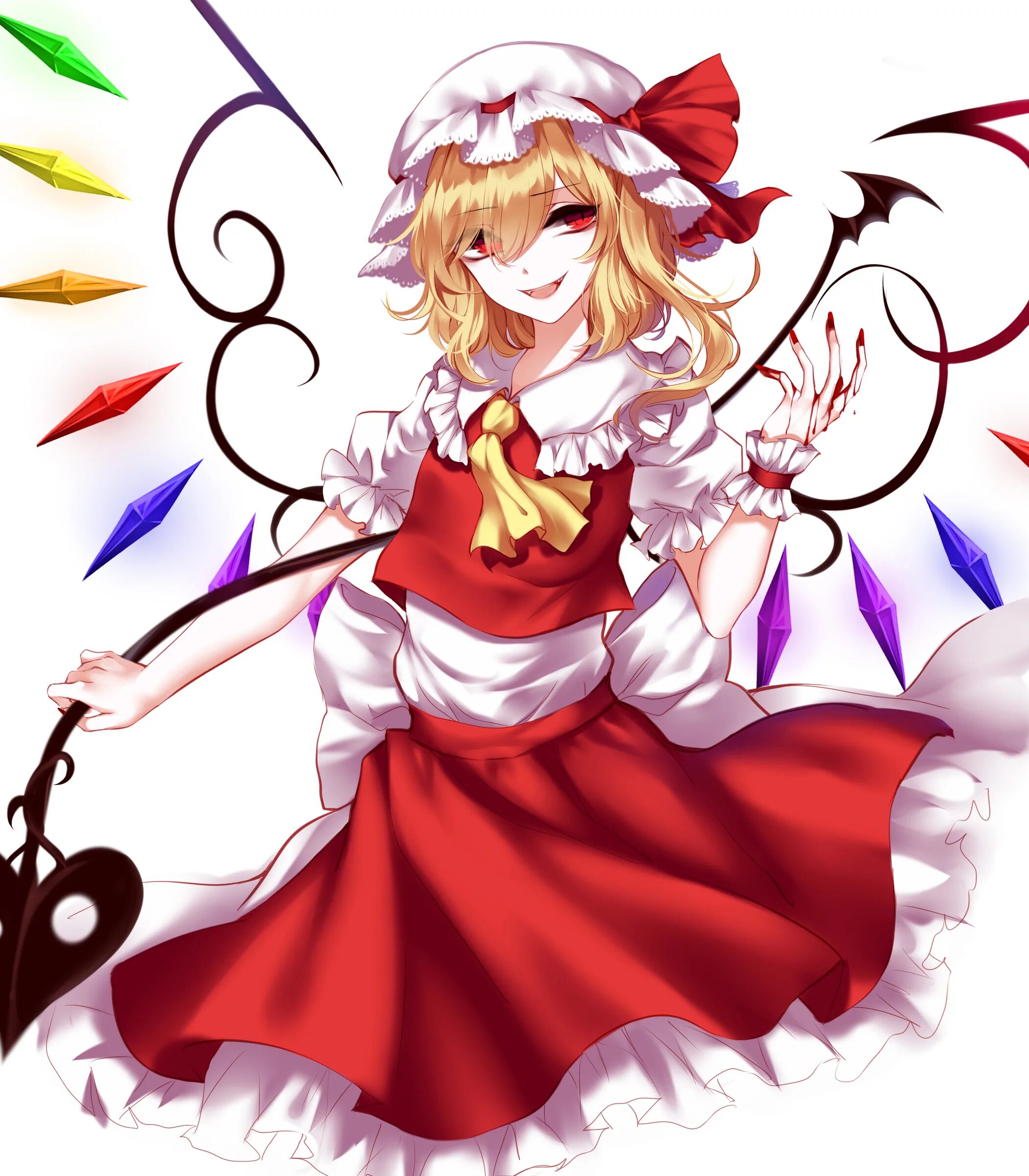 Flandre scarlet. Фландр Скарлет. Фландр Скарлет Тохо. Тоухоу Проджект Скарлет Фландре. Тоухоу Фландр Скарлет.