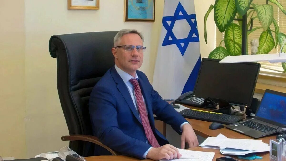 Посол Израиля на Украине Михаэль Бродский.