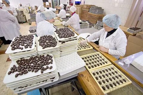 На кондитерской фабрике изготовили 9900 шоколадок