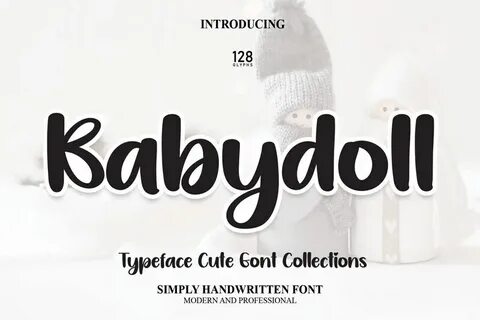 Baby doll шрифт