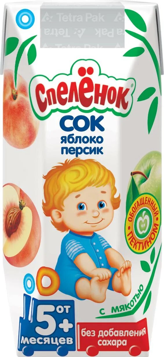 6 месяцев без сахара. Сок спелёнок яблоко-виноград (Tetra Pak), c 6 месяцев. Детское питание Спеленок. Сок для детского питания 200 мл. Сок спелёнок яблоко.
