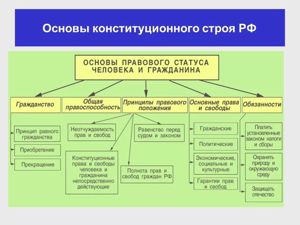 Правовые основы конституционного строя РФ. Основы Конституции строя РФ. Принципы конституционного строя РФ таблица. Основы государства РФ по Конституции. Гражданско правовой статус государственных органов