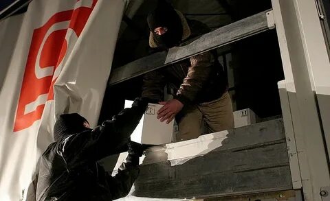 Во время перевозки