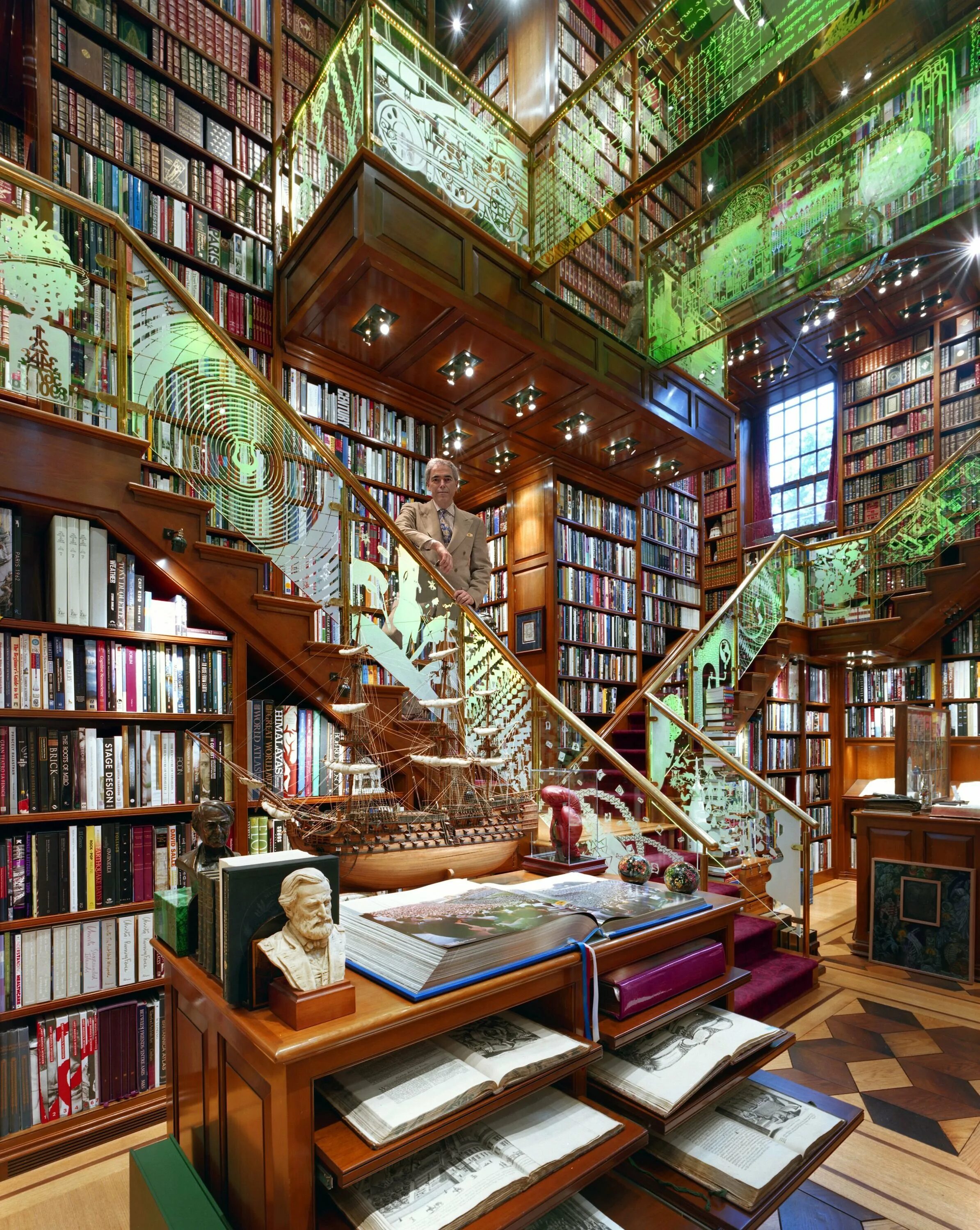 Library entry