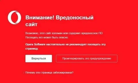 Вредоносные ссылки открыть