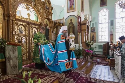 Причастен святителя на литургии