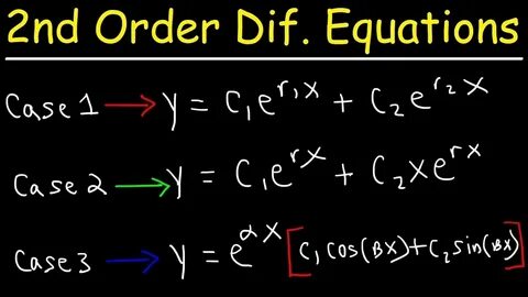 The second order