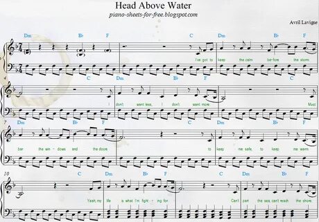 Above water перевод