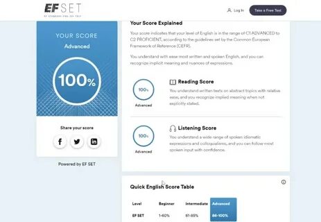 Ef test