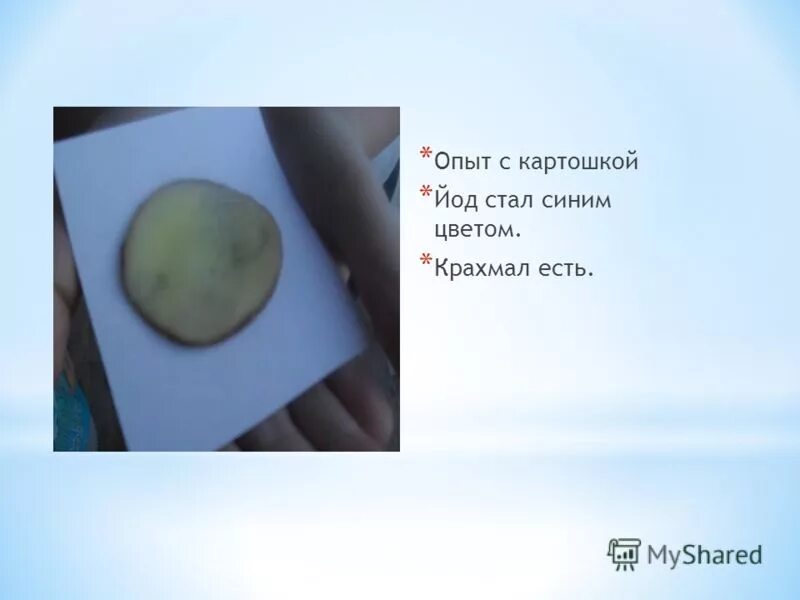 Разлили йод