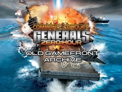Generals zero hour 1.04