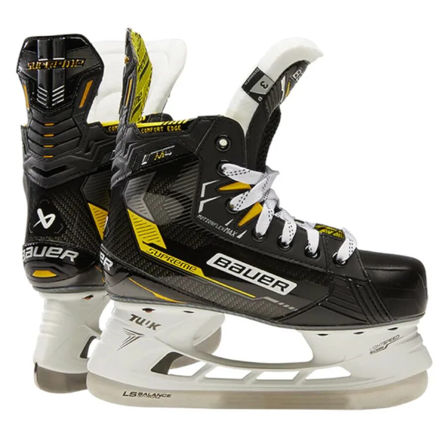 Коньки хоккейные Bauer м5 про. Коньки Bauer Supreme. Bauer Supreme m4 Jr. Bauer Supreme m3.