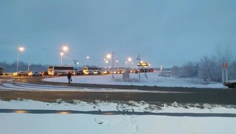 Бийск перекрыли