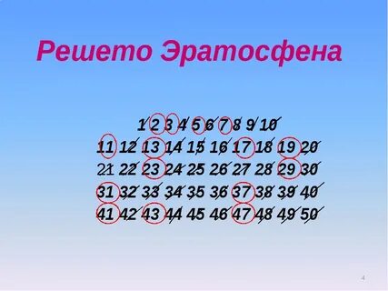 Сложные числа 4 класс
