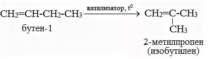 Реакция полимеризации бутен 2