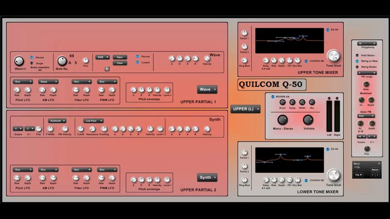 Vst emulator. Roland d50 vst. d-50 vst. synth vst roland phantom 50. roland d50 vst plugin.