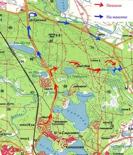 Сосново ленинградская область на карте
