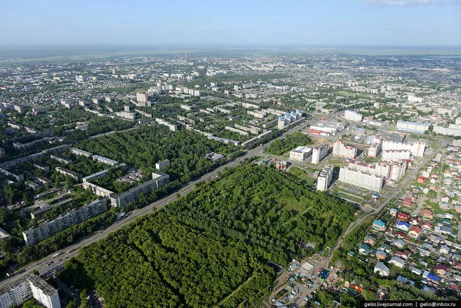 Барнаул фото с высоты Барнаул 2021" в блоге "Города и сёла России" Сделано у нас