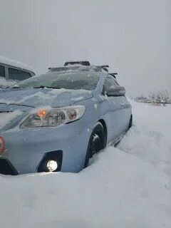 Тойота зимой