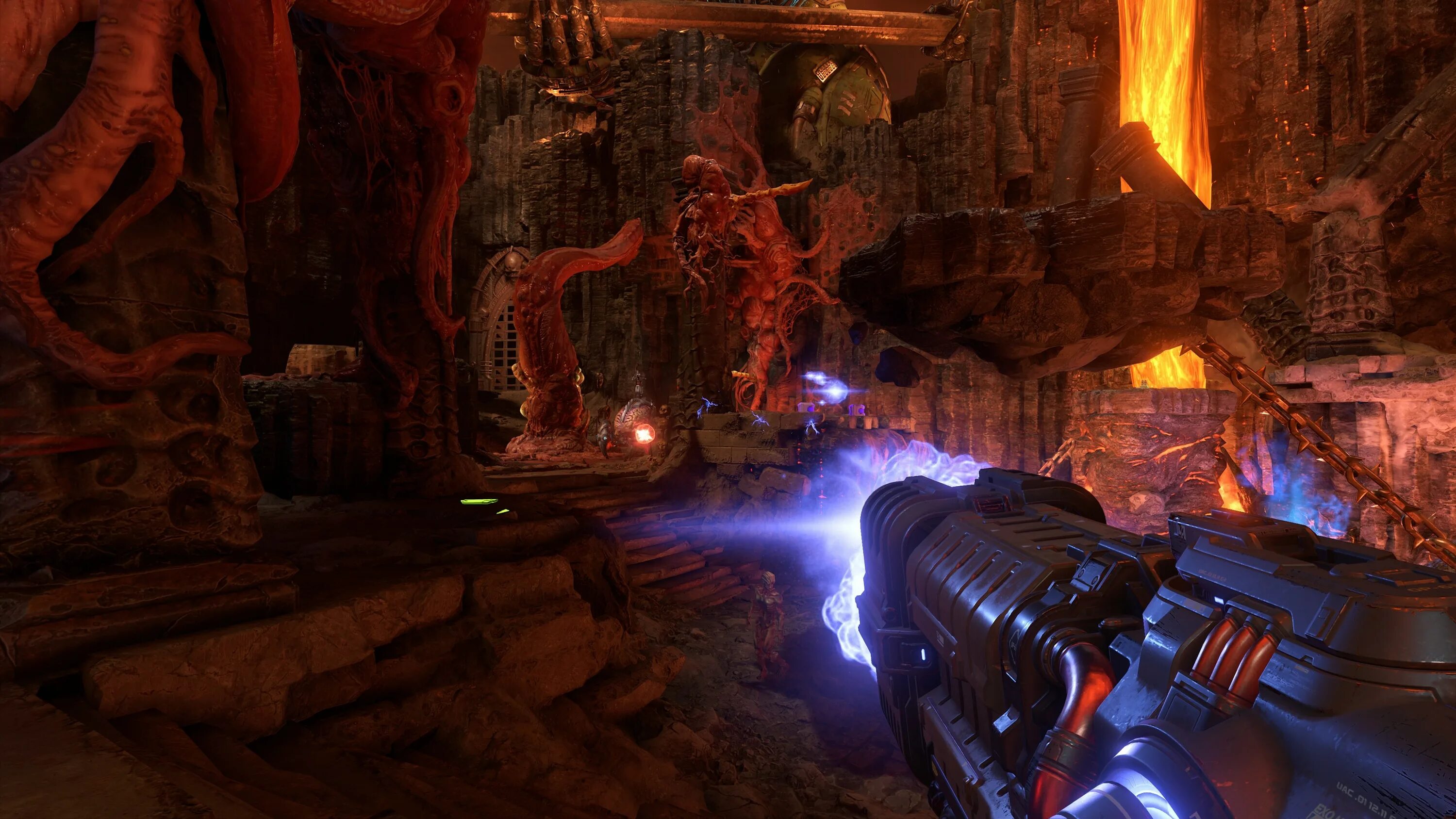 Doom eternal android. Doom 4 локации. дум этернал локации.