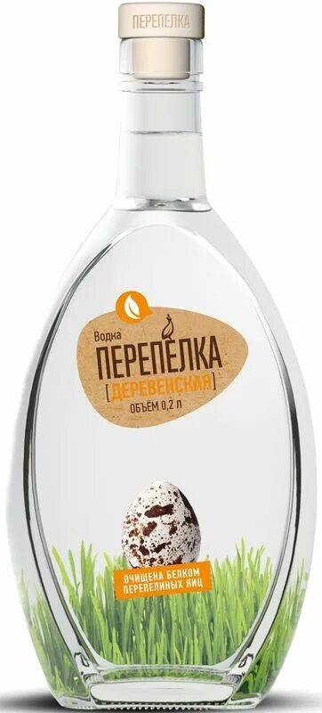 Водка Перепелка Деревенская 40% 0.5л - купить с доставкой в Vprok.ru Перекрёсток