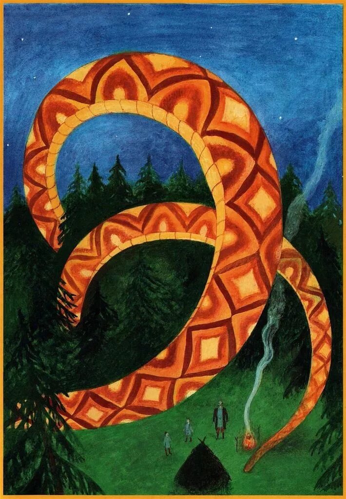 Сказки бажова про великого полоза. Уральский великий полоз. Сказ бажова про великого полоза. Сказ великий полоз. Золотой полоз бажов.