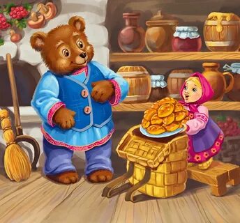 Маша и медведь сказка картинки для детей