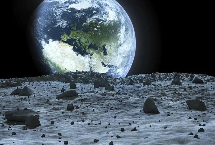 Guzide A view of Earth from The Moon taken by NASA. ... Astronomy, Earth from