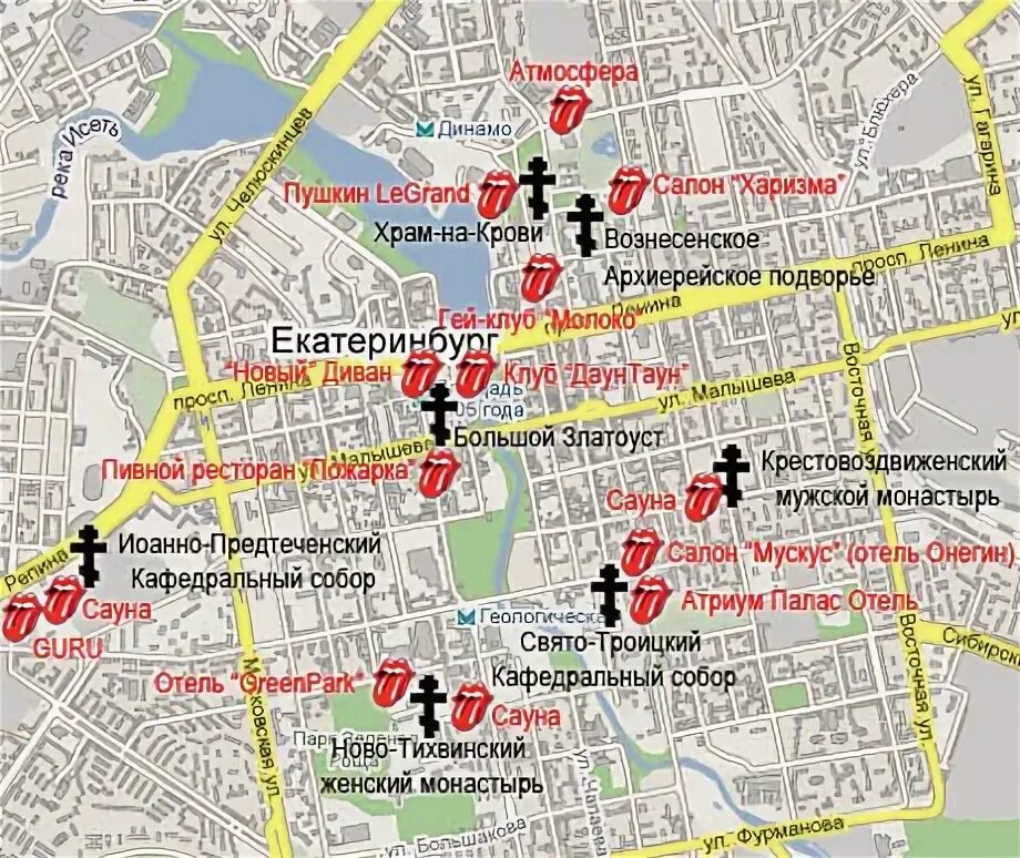 Екатеринбург достопримечательности на карте города. Православная карта симбирской губернии. Карта монастырей москвы 17 века. Никольский храм касимов. Церкви самары на карте.
