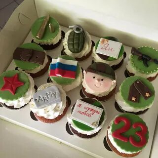 Тортик на 23 февраля мужу и сыновьям