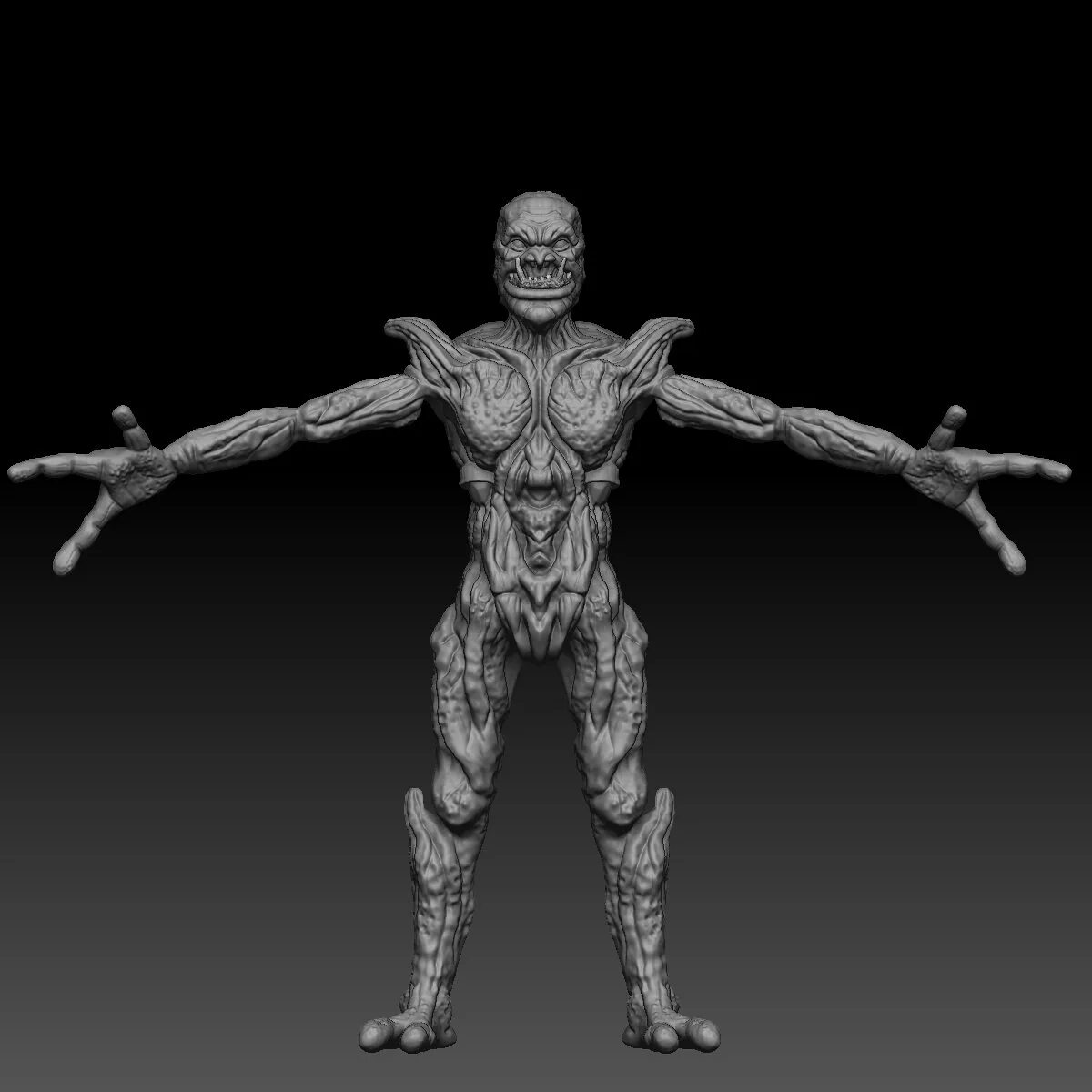3d модель монстр. Модельки монстров.