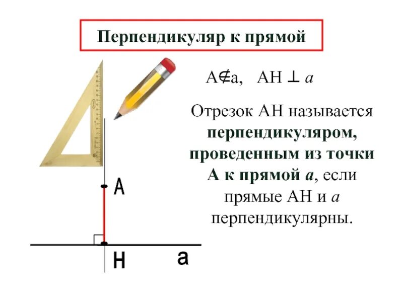 Как называется отрезок проведенный