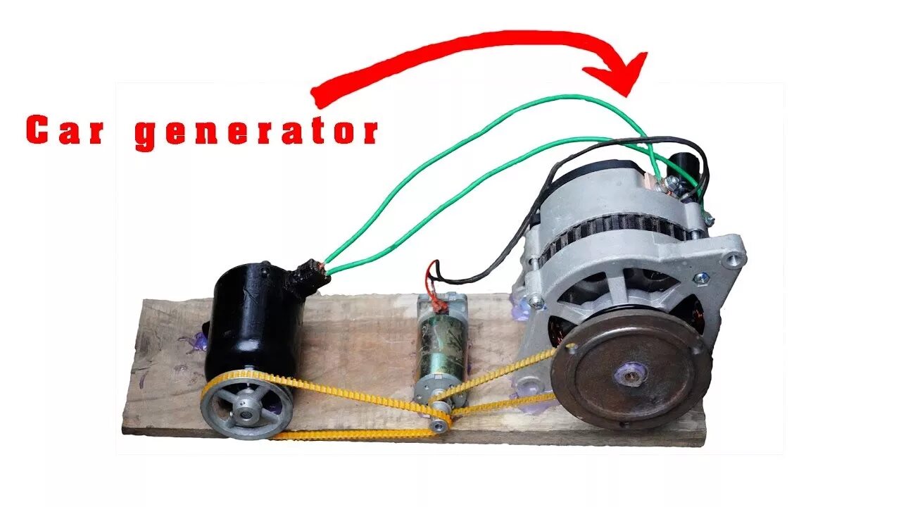 Аккумулятор генератор двигатель. Car generator. как запустить новый автомобильный генератор. генератор и насос вечный двигатель. car generator make.