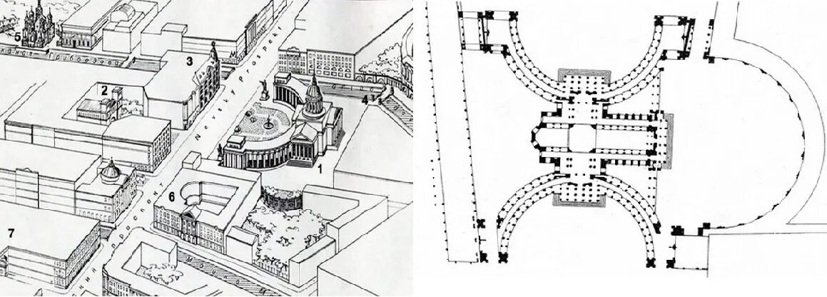 План казанского собора в петербурге. Воронихин казанский собор план. Казанский собор в санкт петербурге планировка. Воронихин план проекта казанского собора в. Казанский собор.