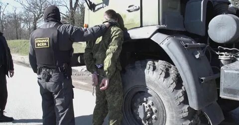Задержанные военнослужащие