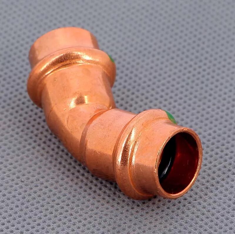 отвод медный двухраструбный, диаметр 15 мм, угол 90°. отвод однораструбный медный 28. угол медный 45 градусов однораструбный. угол двухраструбный 45 градусов медный 35 мм. полуотвод медный 45 двухраструбный.