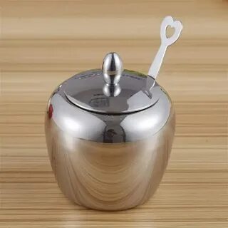 Сахарница с ложкой
