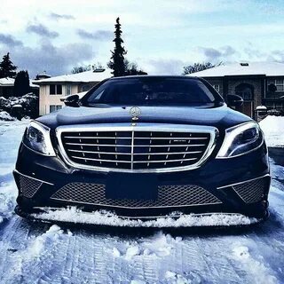Зимний mercedes