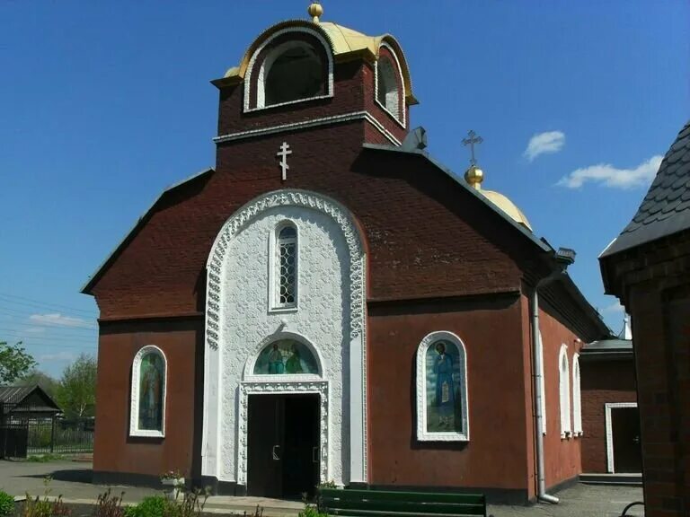 Panorama: Church of Saint Nicholas, orthodox church, Russia, Nizhny Novgorod, Dy