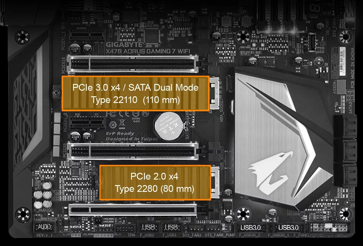 Gigabyte x470 gaming. M2 WIFI m2 SSD. 22110 M.2 NVME SSD. M2 слот AORUS. SSD m2 AORUS.