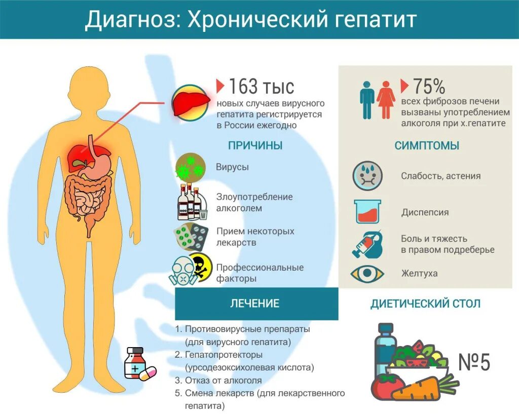 Полезно для печени при гепатите