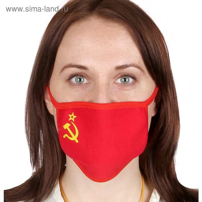 Купить красные маски. Повязка на рот. Медицинская маска для лица.