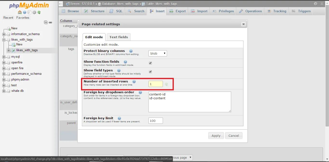 Mysql изменить значение. Ограничение внешнего ключа mysql phpmyadmin. как изменить значение в строке mysql. работа со строками в mysql. как указать значение по умолчанию в mysql.