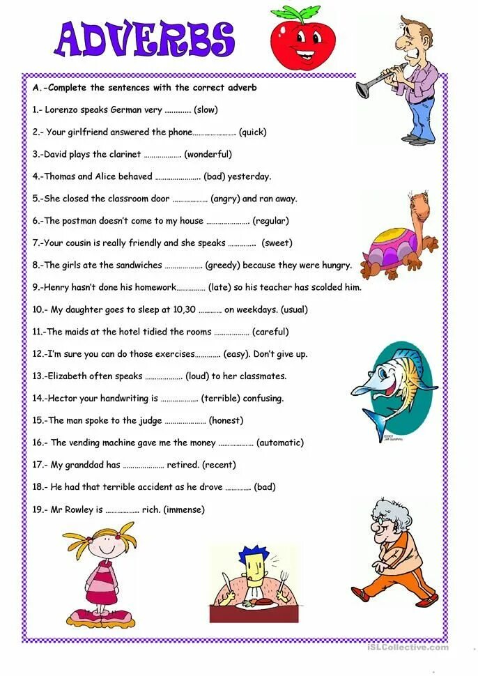 Adverbs task. Наречия в английском языке Worksheets. Наречия Worksheets. Наречия в английском упражнения. Adjectives adverbs задания.